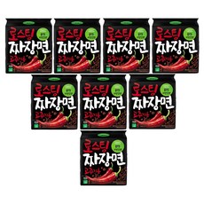 풀무원 고추기름 로스팅 짜장면 102.5g, 32개