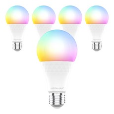 Bitson 智能燈泡 IOT 曼佳美 變色 LED 燈泡 9W 白色, 日光色, 5個