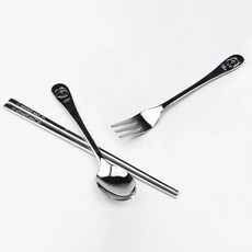 Bloom at home 幼兒小熊湯匙叉子筷子組, 單一顏色, 湯匙 + 叉子 + 筷子, 1套