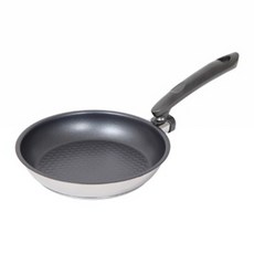 Altenbach Allclad 5層塗層不鏽鋼不沾鍋 電磁爐適用, 22cm, 1個