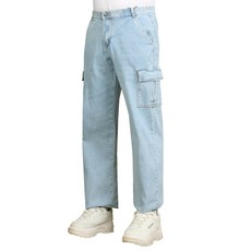 남성용 카고 청 팬츠 IN-3336
