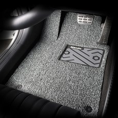 HL만도 컬러풀 와이드 볼륨쿠션 코일카매트 1열 2종 + 2열 세트, 기아 더뉴K5 2023년 11월(가솔린 / 디젤), 그레이