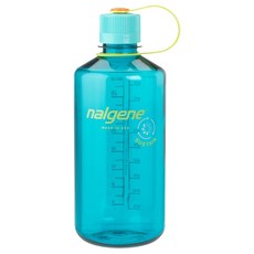 nalgene Tritan材質窄口運動水壺 1L, 蔚藍色, 1個