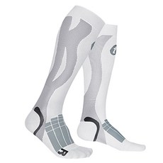 titan 太肯 菁英壓縮運動襪, 白色 + 灰色, 1套