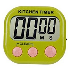 GUNU 요리조리 마그네틱 주방 타이머, 그린, 1개