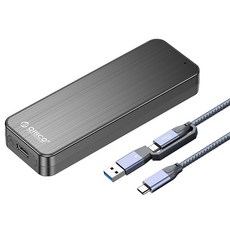 오리코 C타입 M.2 NVMe SSD 외장하드케이스 USB3.2 Gen2 10Gbps, HM2-G2, 1개