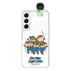 짱구는못말려 짱구의 겨울방학 피규어 투명젤리 휴대폰 케이스