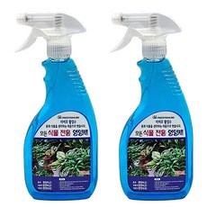 모든 식물 전용 뿌리는 식물영양제, 500ml, 2개