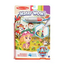 Melissa&Doug 瑪莉莎 旅遊樂水畫冊 含水畫筆, 汪汪隊天天, 1組