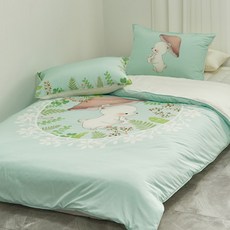 롤베이비 아동용 밤부 차렵이불, 블루밍데이