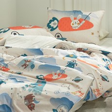 롤베이비 아동용 밤부 차렵이불, 우주여행