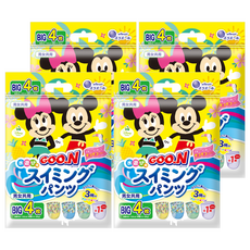 GOO.N 大王 迪士尼系列 戲水尿布褲 男女適用 80~100cm 12~20kg, 大型(Big), 16片