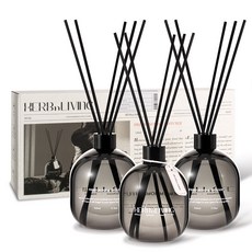 허브앤리빙 홈 디퓨저, 밤쉘, 520ml, 3개