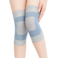 昂美 薄款彈性護膝 藍色 2入, 2套