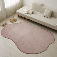 샤이니 웨이브 사계절 워셔블 비정형 러그