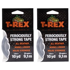 美國 T-REX 超強力防水全天候萬用膠帶 25mm x 9.1m, 2個