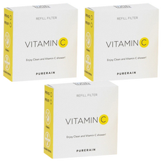 Aroma Sense 維他命C保濕過濾器, 5大滋養成分, 有效去除水中98%以上的氯, 3個