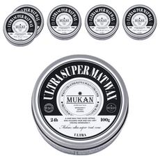 무칸 울트라 슈퍼 매트 헤어왁스, 100g, 6개