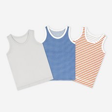 유니프랜드 남아용 댄디 런닝 3종 세트