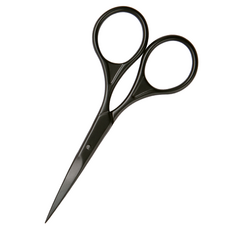 젤로젤로 네일 실크 가위, 1개, 블랙