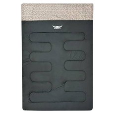 韓國 BUFFALO Lamy 雙人睡袋, 深灰色, 1個