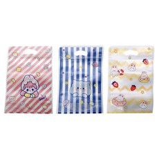 이홈베이킹 손잡이 지퍼백 귀여운토끼 1522 랜덤발송, 50개입, 1개