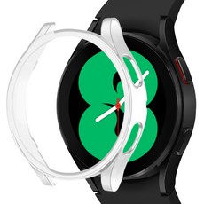 아이몰 갤럭시워치 테두리 보호 하드케이스 44mm, 화이트, 1개