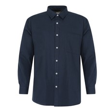 엣지애 남성용 베이직 루즈핏 긴팔 카라셔츠 MCTF3CT5211