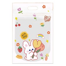 B Home Baking 手提夾鏈袋 花束兔子 1522, 1個, 50個