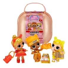 L.O.L Surprise 驚喜寶貝蛋 迷你甜心x哈瑞寶黃金小熊豪華公仔, 1個