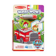 Melissa&Doug 瑪莉莎 旅遊樂水畫冊 含水畫筆, 汪汪隊毛毛, 1組