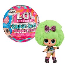 L.O.L Surprise 驚喜寶貝蛋 舒壓沙魔法娃娃公仔 隨機出貨, 1個