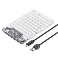 ORICO 奧睿科 Type-C SSD HDD 透明外接硬碟盒 2139C3-V1