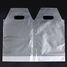 Happy lock 外帶用塑膠提袋 2杯分離式, 200入, 1個