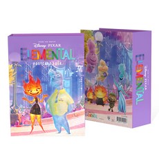 迪士尼皮克斯 元素方城市 100張明信片書, 由迪士尼