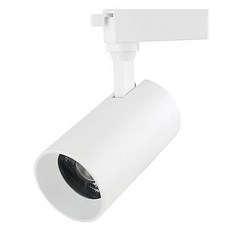 빅토리라이팅 LED COB일체형 원통레일 램프 30W 75 x 135 cm, 전구색(백색), 1개