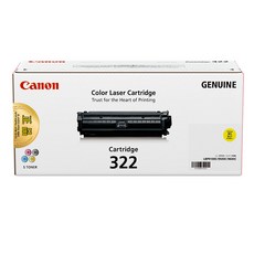 Canon 佳能 CRG-322 碳粉匣, 1個, Yellow