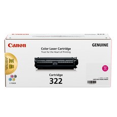 Canon 佳能 CRG-322 碳粉匣, 1個, 紅色(CRG-322M)