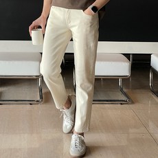 조군샵 남성용 모어텐션 코튼 스판 팬츠 P6498