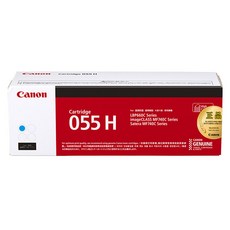 Canon 佳能 CRG-055H 碳粉匣, 1個, 青色