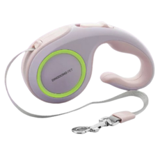 딩동펫 강아지 베러댄 꼬임방지 자동 리드줄, 스카치 라벤더, 1개