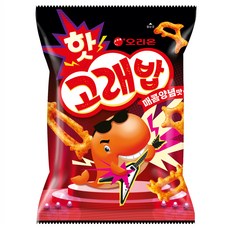 고래밥 핫 매콤양념맛, 56g, 1개