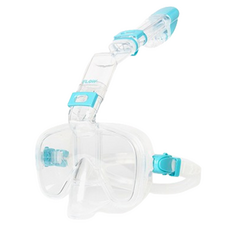 FLOW 廣角自由潛水浮潛面鏡, 薄荷綠