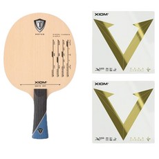XIOM IGNITO FLS球拍+Vega Tour乒乓球拍膠皮 2種組, 單品, 1套