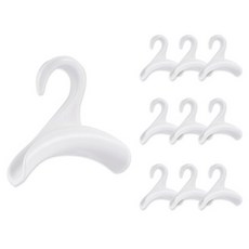 Back to Basics 弧形包包帽子多功能掛架, 白色, 10個