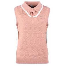 럭스골프 여성용 방풍 리본 카라 베스트 조끼 2326 LB3W530W