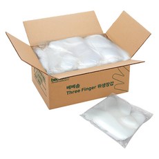 bebesom 三指衛生手套 量販型, 1個, 6000個