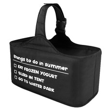 BLANC BLACK 野餐全天保溫冷藏袋 24.8L, 黑色