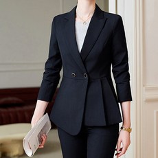 Paperments 簡約褲裙西裝外套 + 長褲套裝 08560