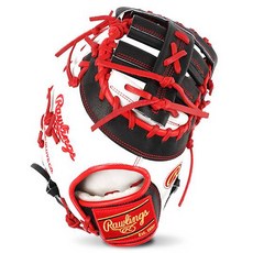 RAWLINGS MLB Authentic限量版HOH Paul Goldschmidt模型手套 GH2PROPG-WB, 白+黑, 1個